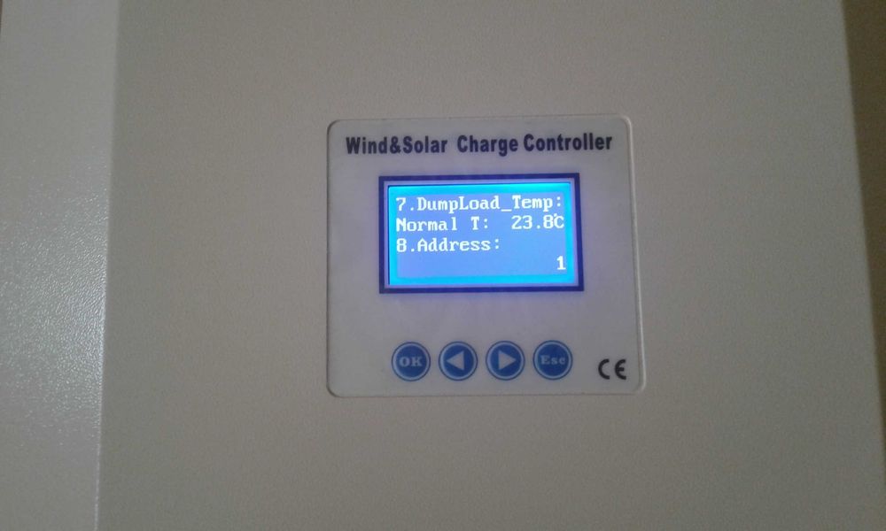 Regulator ładowania  24 V  MPPT   5 KW TURBINA / 5KW PV