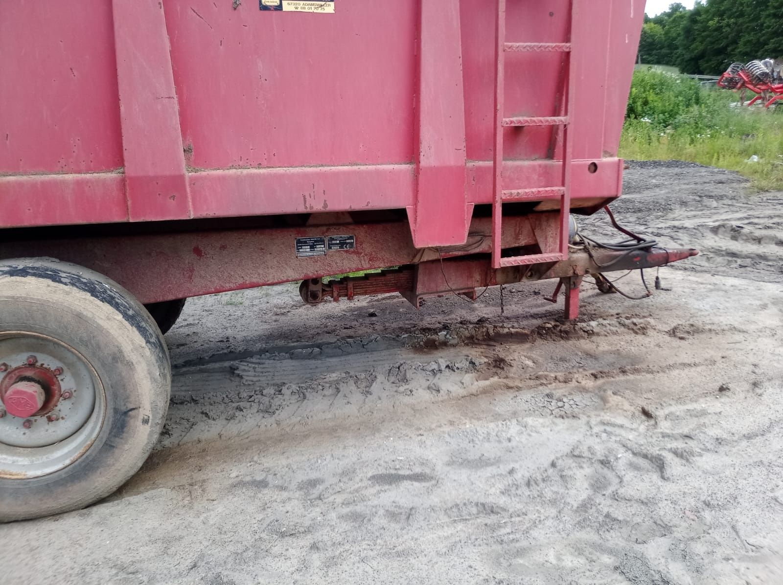 Rozrzutnik obornika maitre fortschritt 10 ton