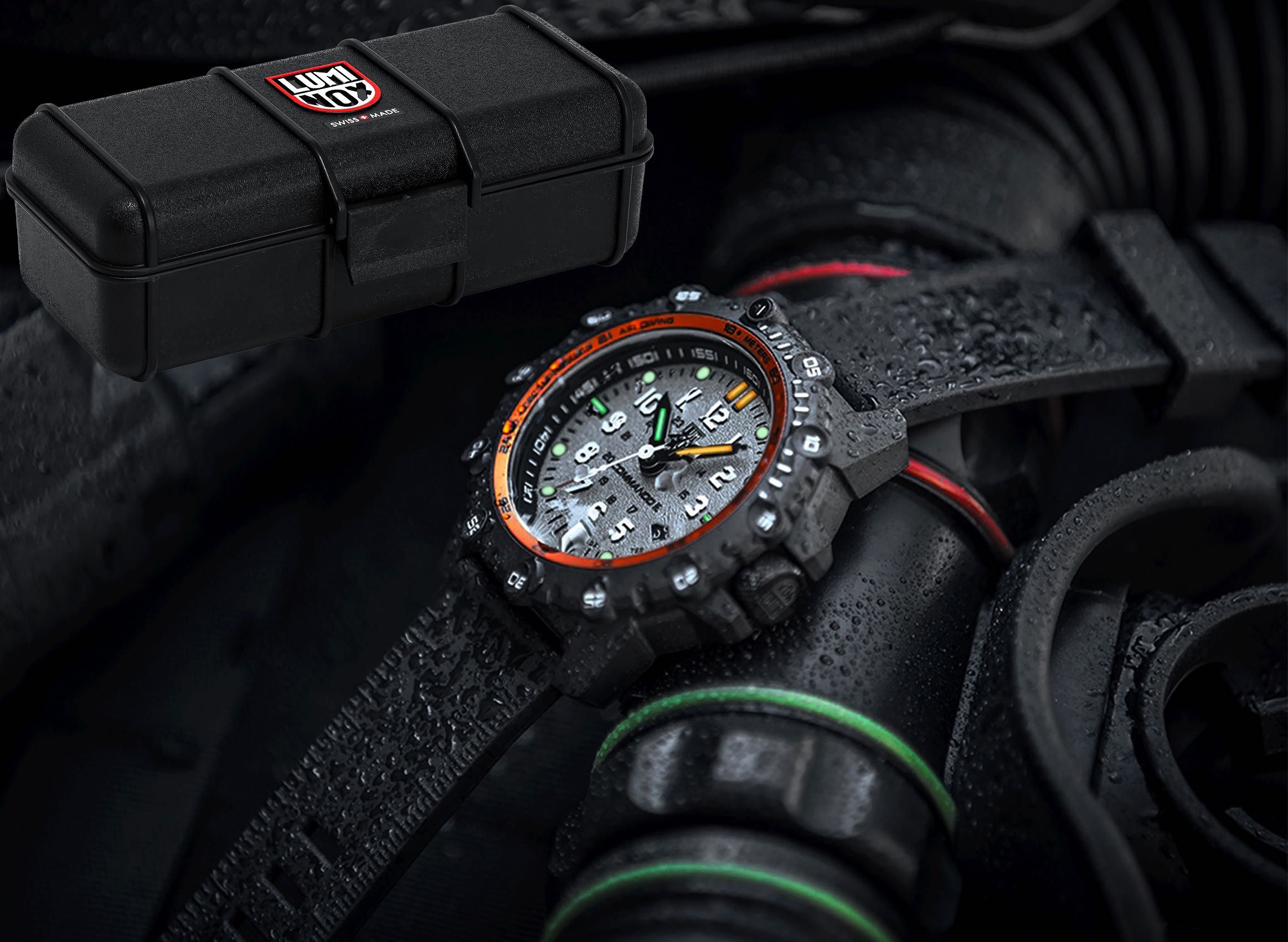Годинник LUMINOX Commando Frogman XS.3301 46 mm. 200 MT.