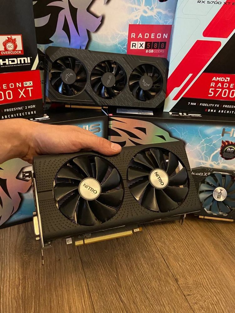 Radeon rx 580/470(Гарантія)