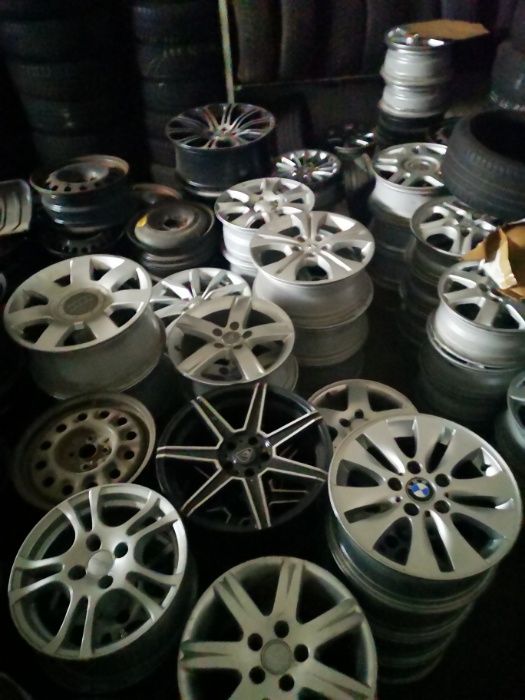 Alu felgi duży wybór 15,16,17, 18 opony nowe i używane