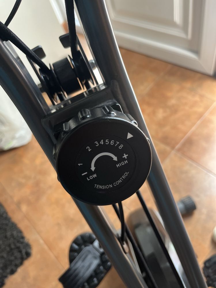Bike de exercicio 3 em 1 dobravel painel digital com sensor