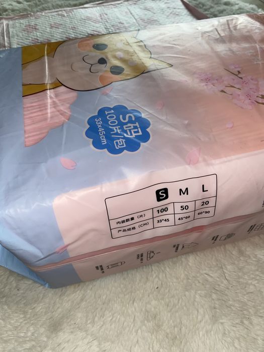 podkłady dla zwierzęcia 100 szt psa kota królika rozmiar S