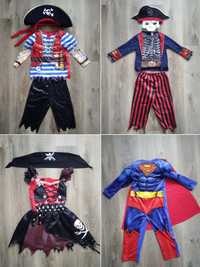 Дитячі костюми на свята (бетмен,супермен, пірат, людина павук,костюмы)