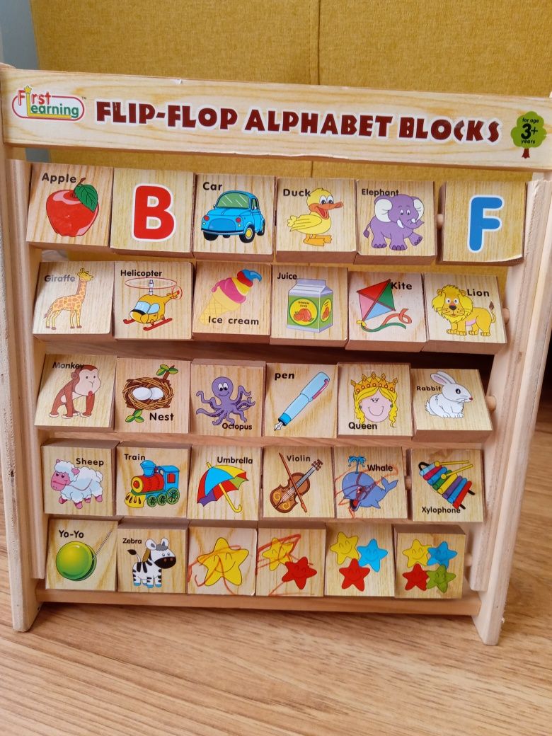 Alfabet dla maluchow- Alphabet for Toddlers. 3 rzeczy