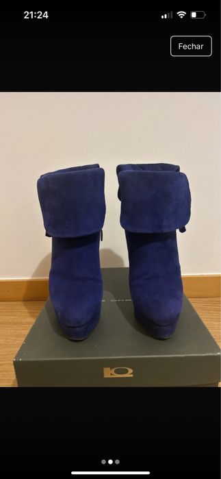 Botins azuis luis onofre