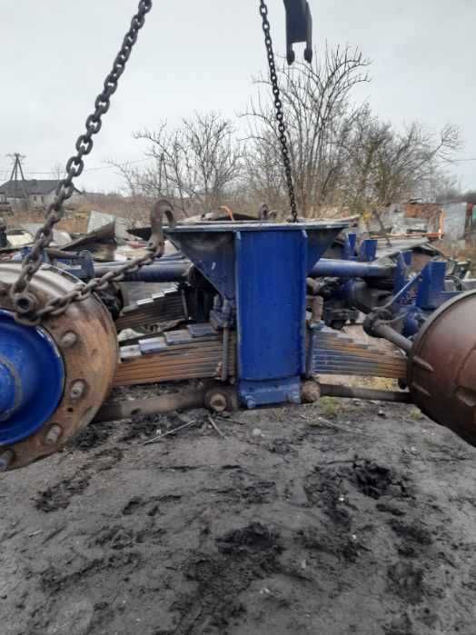 Przyczepa tandem wózek tandem oś osie 30 ton DMC podwozie, zawieszenie