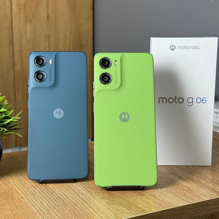 НОВИЙ Телефон Motorola Moto G06 4/64GB NFC Смартфон Купити