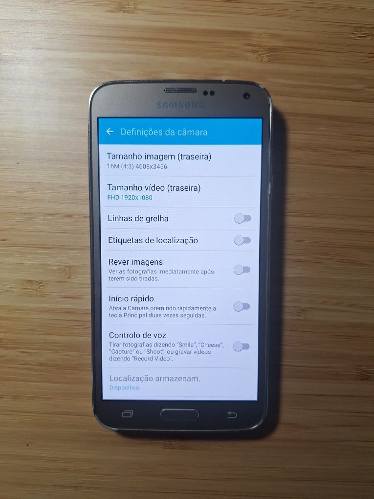 Samsung Galaxy S5 Neo, dourado'