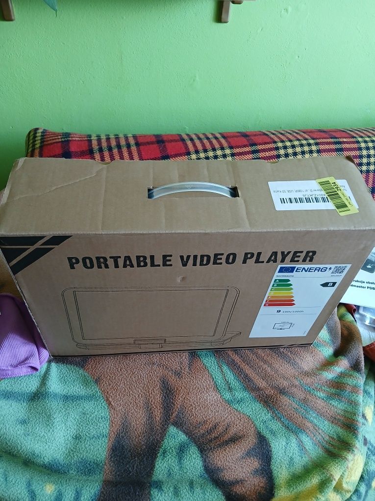 DVD Portable video PLAYER 16 cal Przenośny