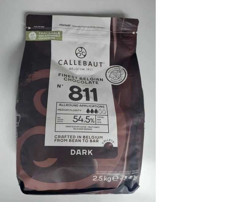 czekolada  callebaut 2,5kg deserowa 811