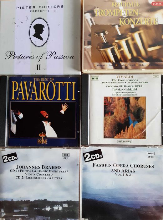 Zestaw płyt CD .Muzyka klasyczna ,poważna .Cena za całość.