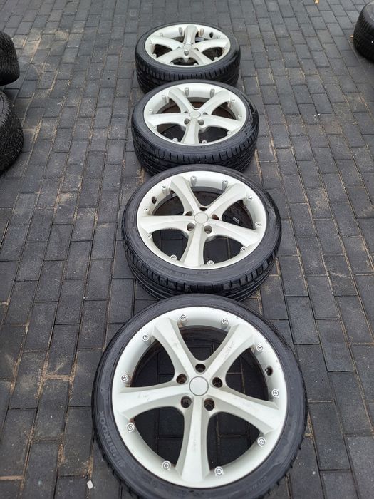 Alufelgi 5x112 18' opony 225/40/18 Lato Hankook 6mn