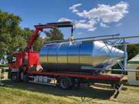 silos zbożowy zbiornik 12/15/20/25/30/36/70 ton 170 ton na zboże