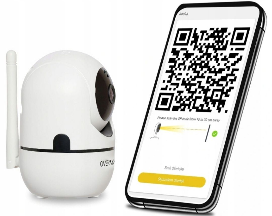 Kamera bezprzewodowa do monitoringu Overmax Camspot 3.6