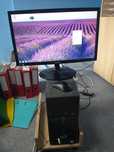 Komputer PC kompletny zestaw monitor klawiatura głośniki
