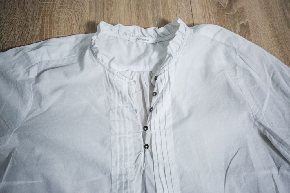 Elegancka biała bluzka Promod M/L