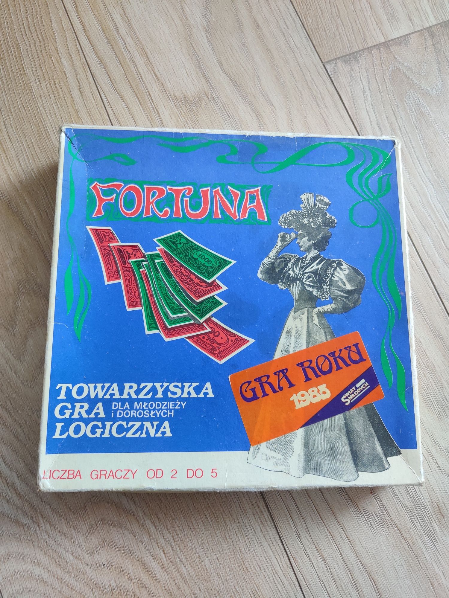 Fortuna kultowa gra towarzyska Unikat 1985 kompletna