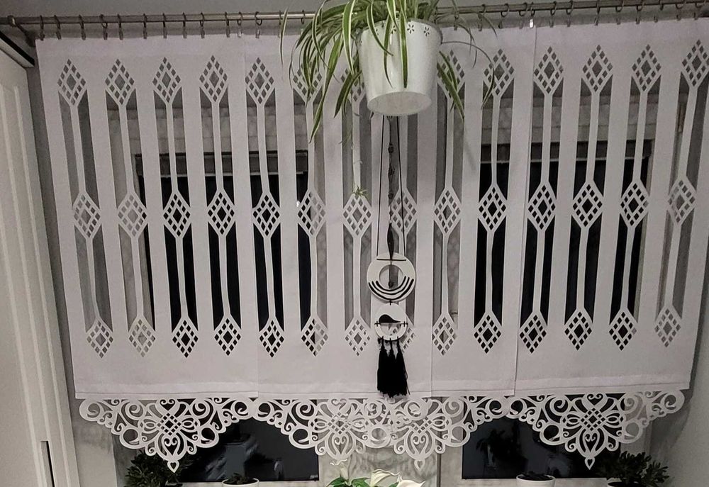 firanki nowoczesne do kuchni