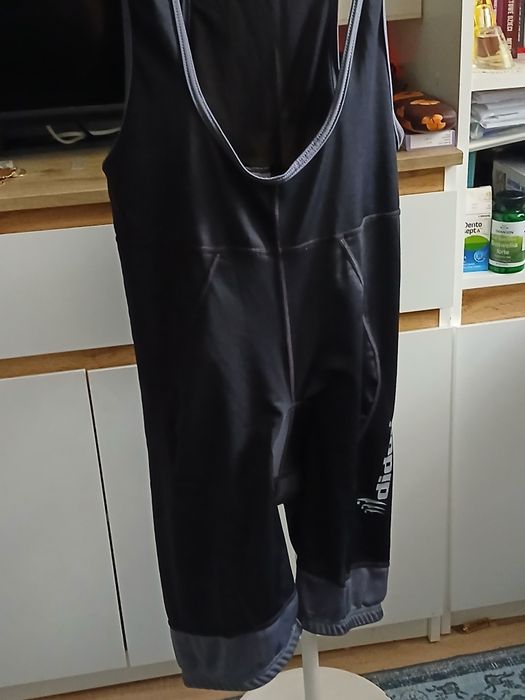 Spodenki rowerowe z wkładką na szelkach w Didoo rozmiar 3XL