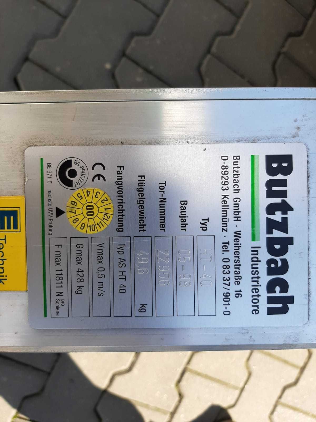 Brama Segmentowa BUTZBACH 200x250 elektryczna kompletna DOWÓZ KRAJ