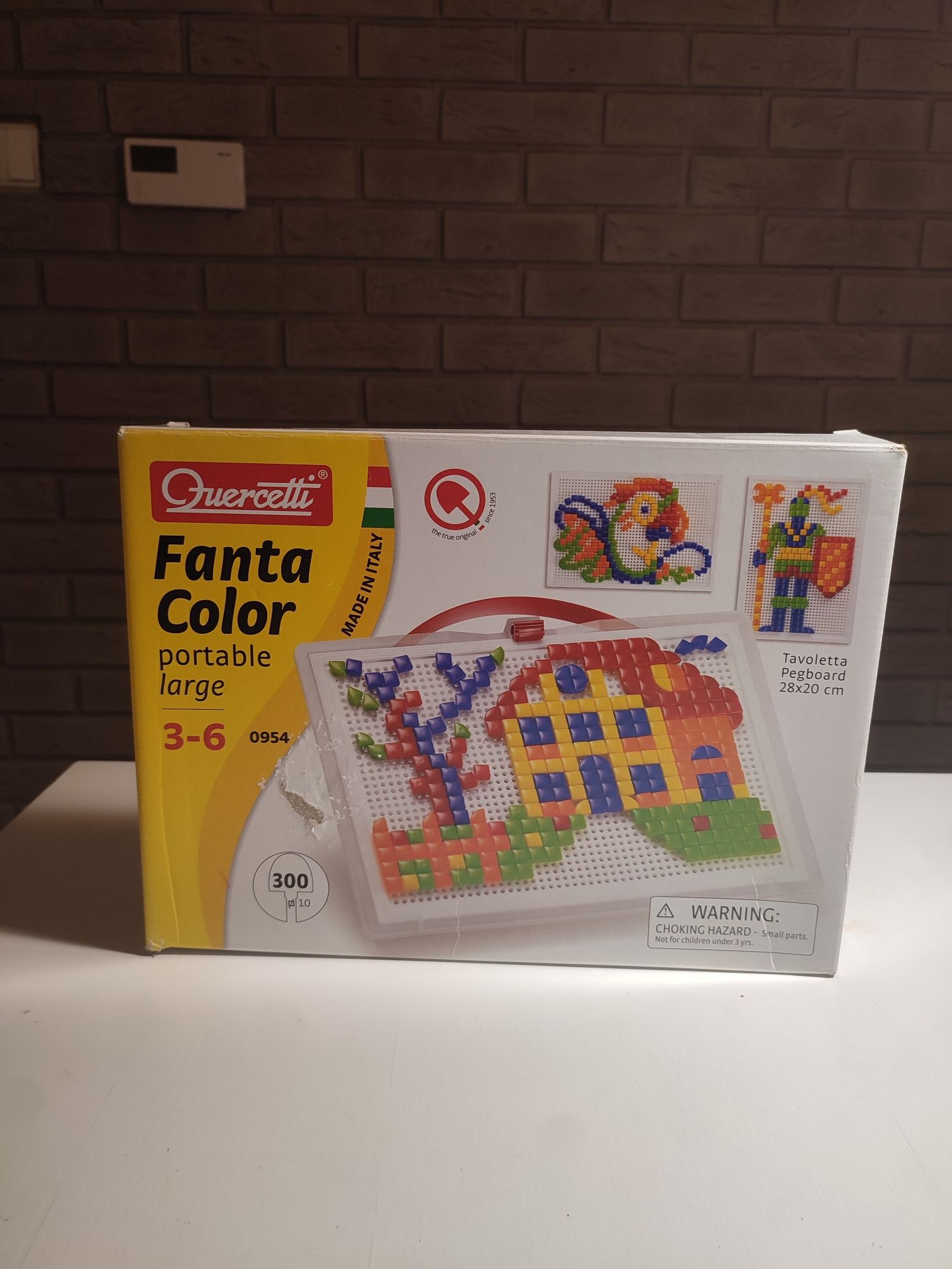 Mozaika FANTA COLOR Quercetti 300 elementów