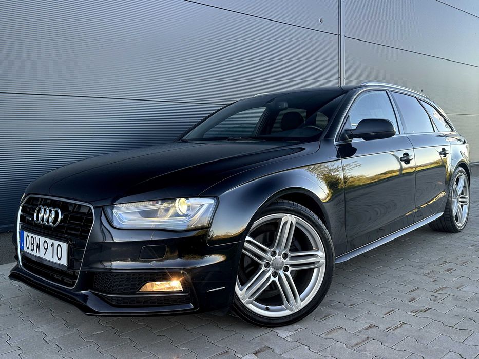 AUDI A4 B8 LIFT 2.0 TDI 177PS Quattro S-LINE Bi-Xenon LED Navi 19" PDC