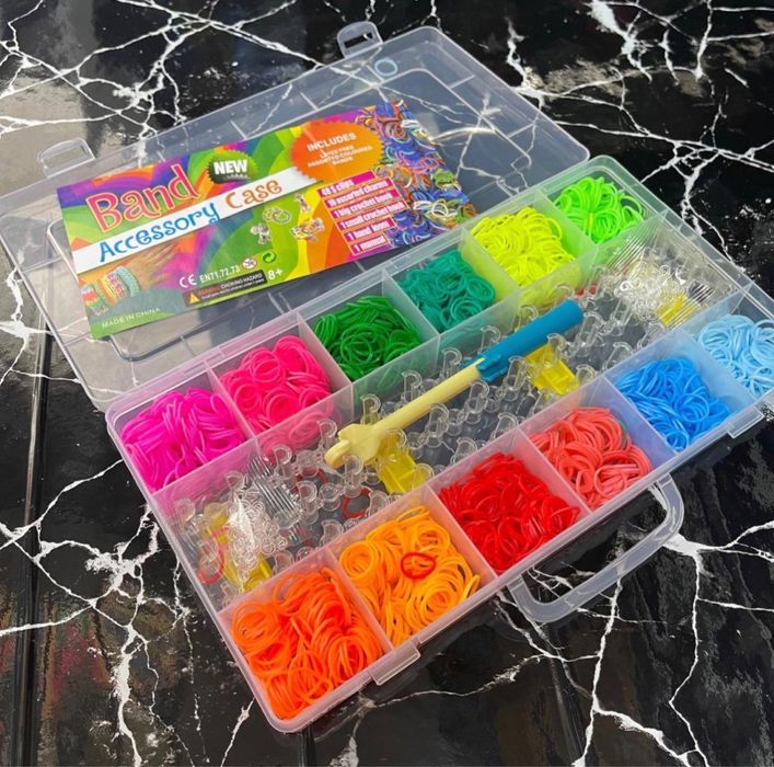 Набор Резиночек Для Плетения Браслетов 30 Х 15.5х 4 См