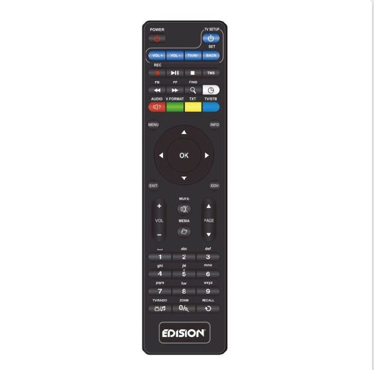 EDISION Piccollino S2 Receptor de satélite H.265/HEVC