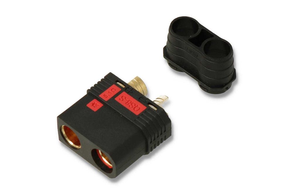 Разъем питания QS8-S Female Male Оригинал штекер Силовой коннектор