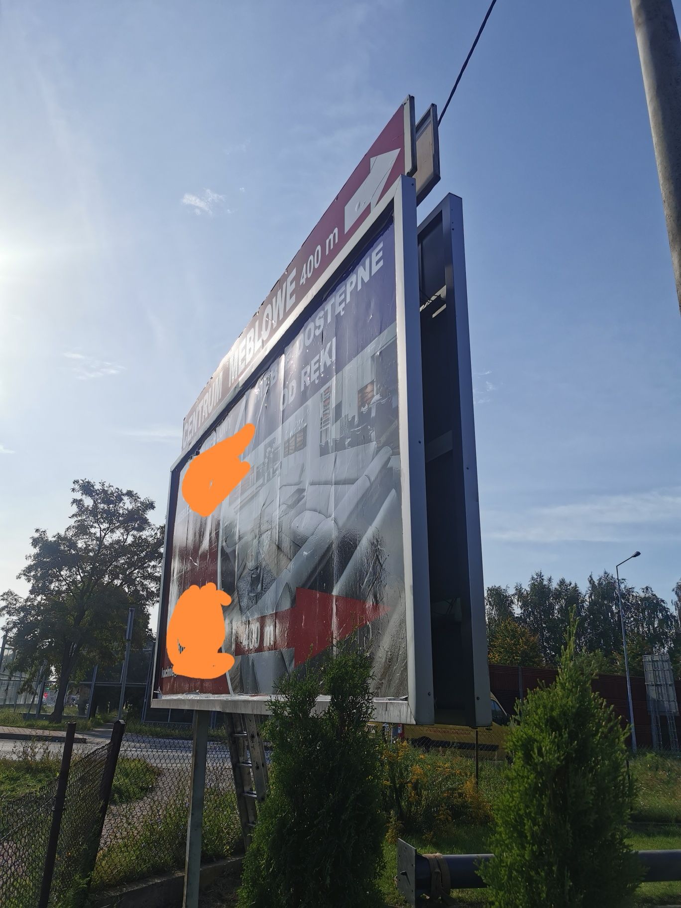 Tablica reklamowa 5.25 * 2.55 m