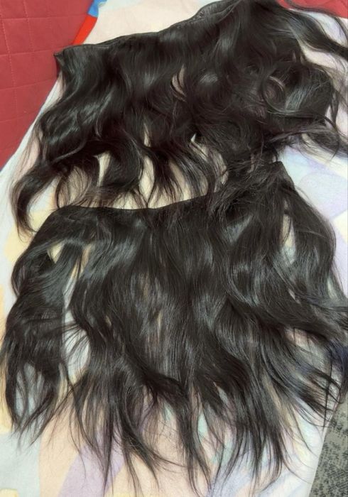 Cabelo humano liso 290 gramas sao 60€