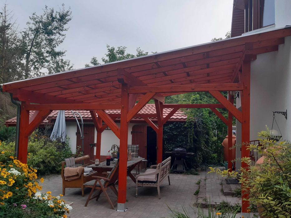 Altany, wiaty, zadaszenia - kompletne