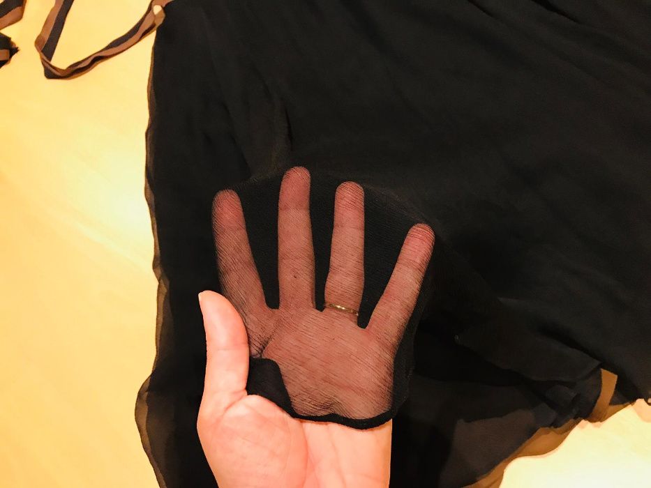 Vestido cerimónia seda Massimu Dutti