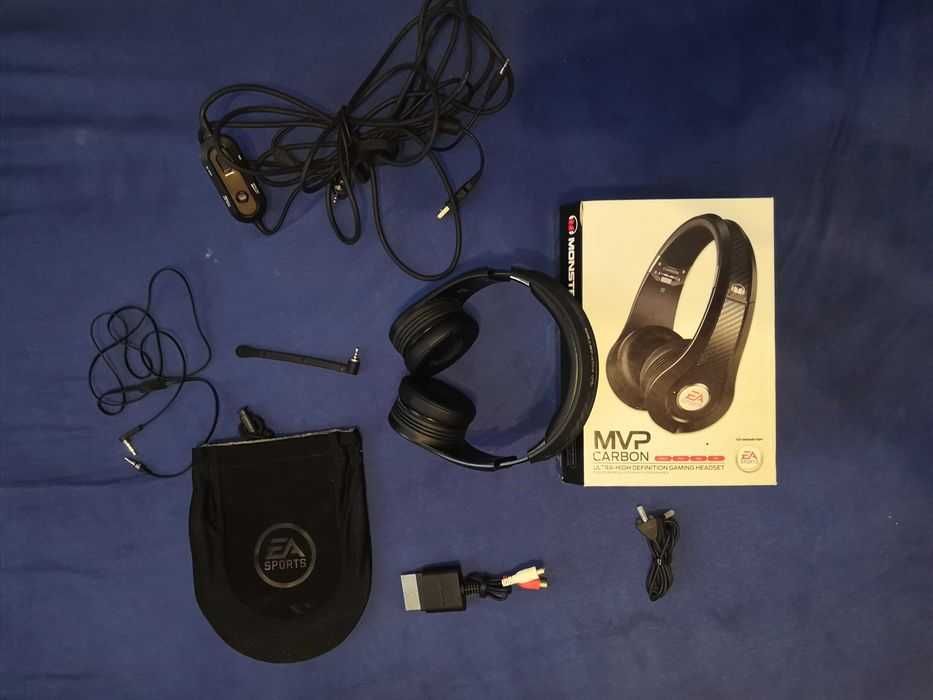 Słuchawki gamingowe Monster Game MVP Carbon EA Sports steelseries jbl