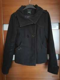 Vero Moda XS kurtka krótka wdzianko kolor czarny guziki kieszenie