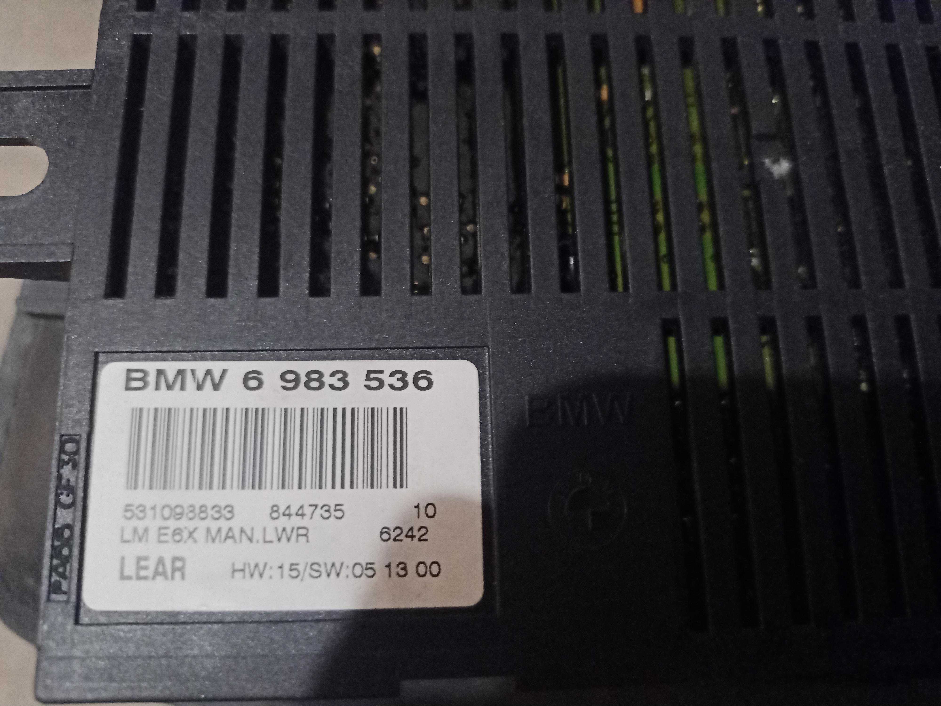 Moduł świateł Sterownik LM BMW E60 E61 E63 E64 E65 E66 MAN.LWR