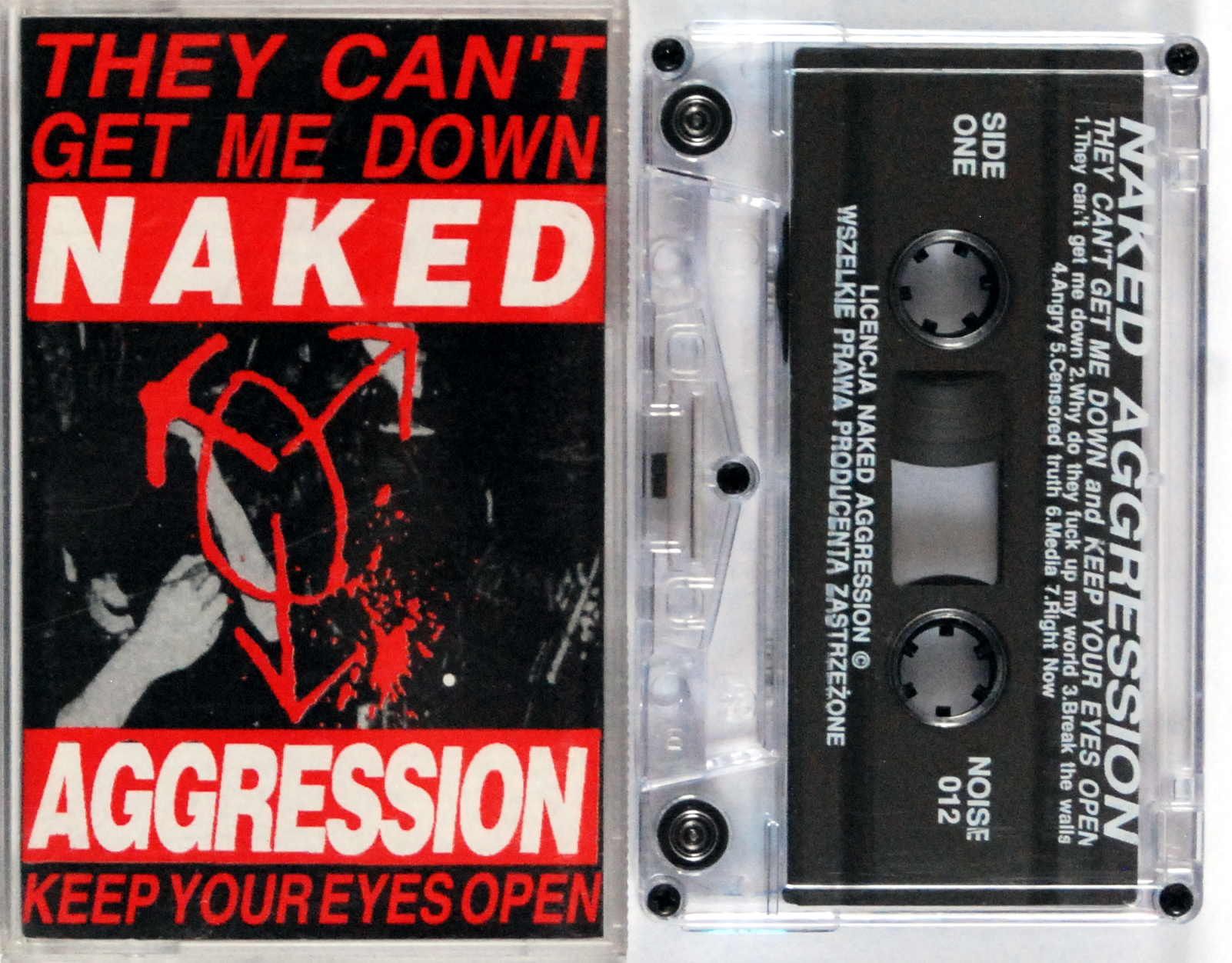 Naked Aggression - They Can't Get Me Down / Keep Your Eyes Open