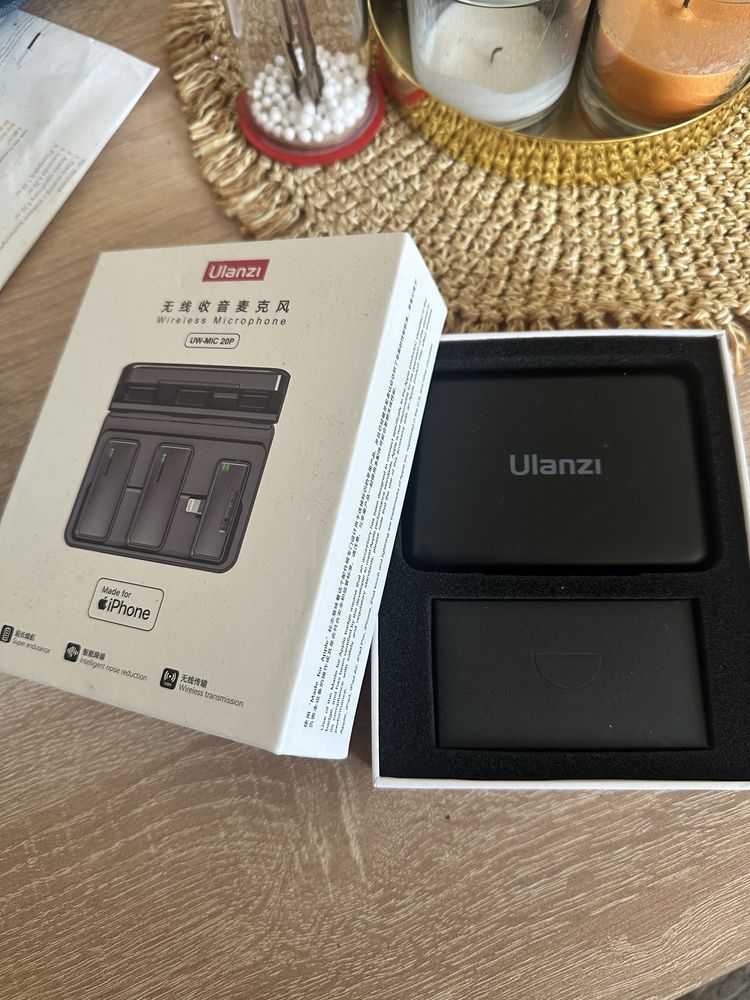 Mikrofony krawatowe ulanzi 20p