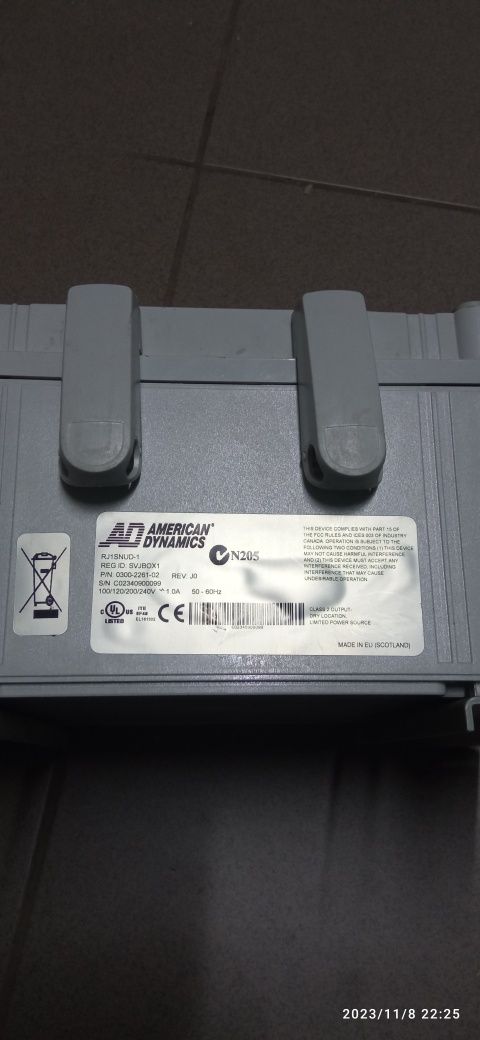 American Dynamics RJ1SNUD