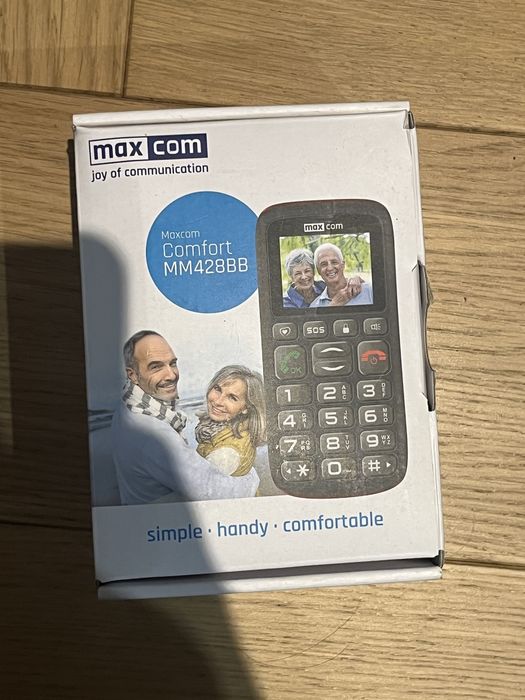 Telefon dla seniora maxcom
