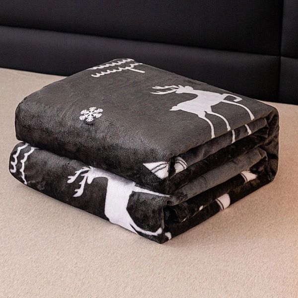 Koc ŚWIĄTECZNY 160x200 narzuta na łóżko kanapę sofę MIKROFIBRA Donato