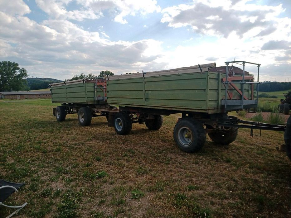 Przyczepa rolnicza hl 8011 hw80.11 wywrotka zestaw