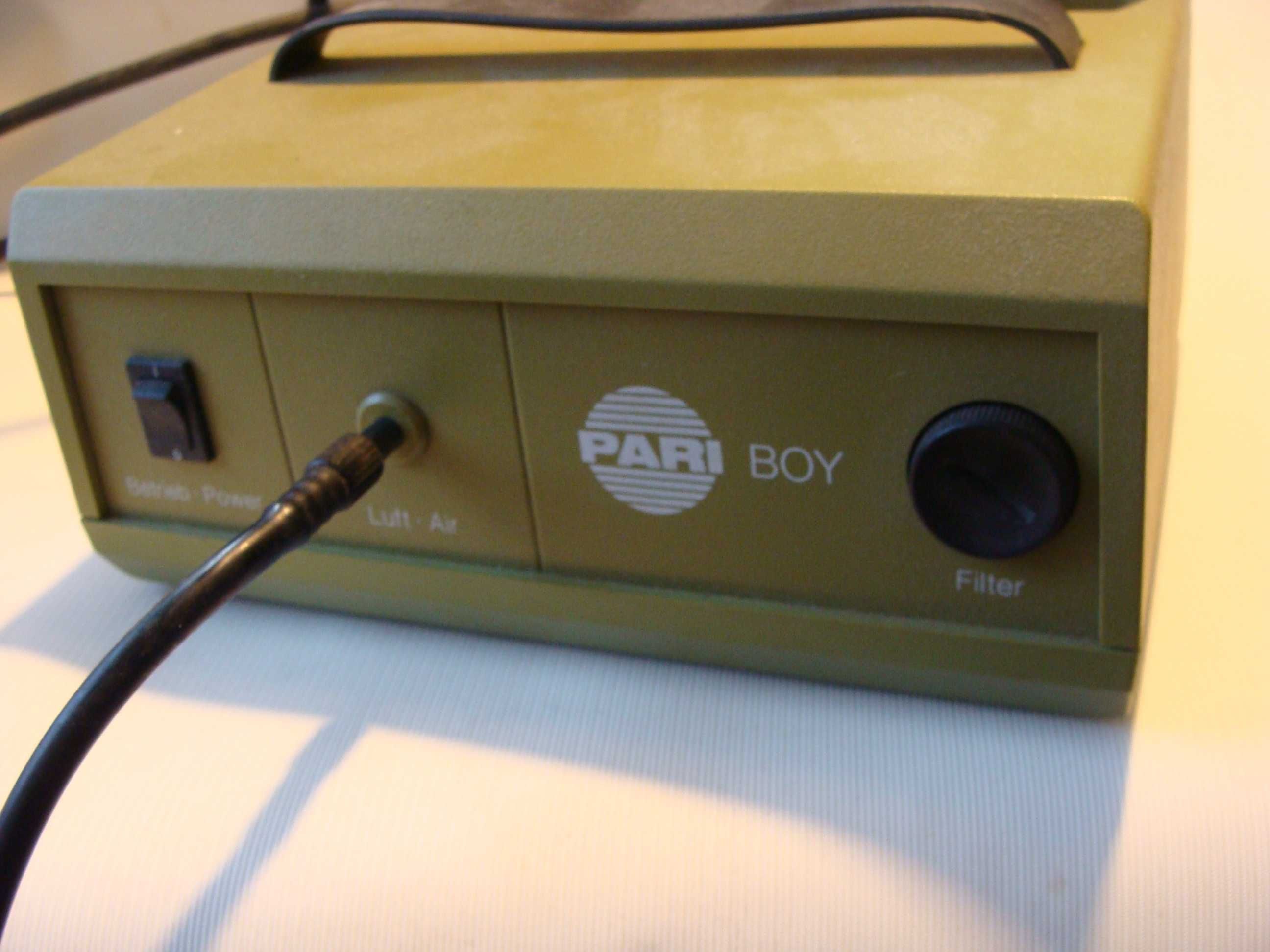 Inhalator PARI BOY typ 37 made in Germany 1987 rok sprężarka