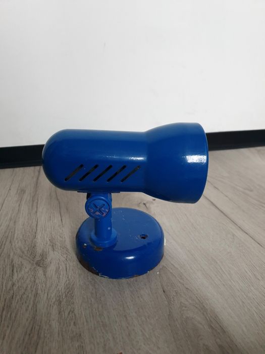 Klosz lampa reflektor halogen do renowacji tanio niebieski niebieska