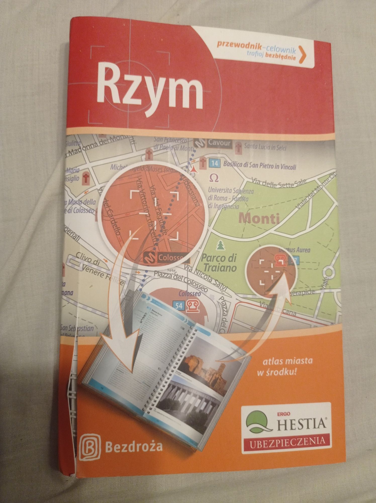 Przewodnik Rzym- nowy z malym defektem