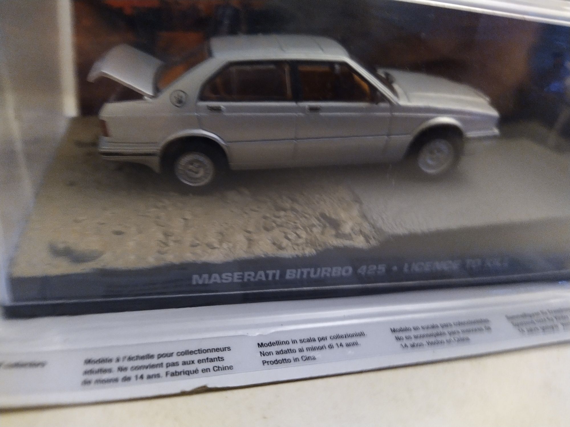 Maserati Biturbo 425 James Bond collection Skala 1:43 Eaglemoss