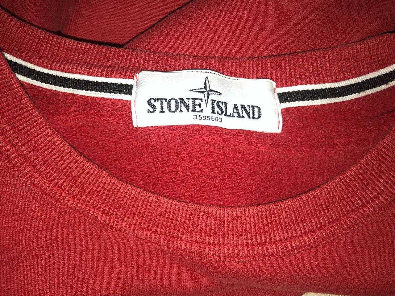 свитшот Stone island с оригинальным патчем