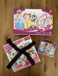 Puzzle klocki gra księżniczki Disney