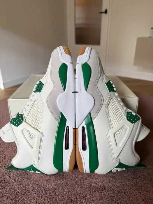 Buty damskie Trampk Jordan 4 Retro zielony R.45